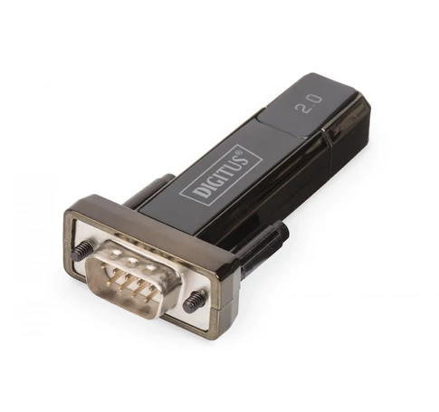 Digitus DA-70167 csatlakozó átlakító D-Sub USB Fekete