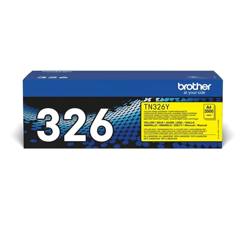 Brother TN-326Y festékkazetta 1 dB Eredeti Sárga