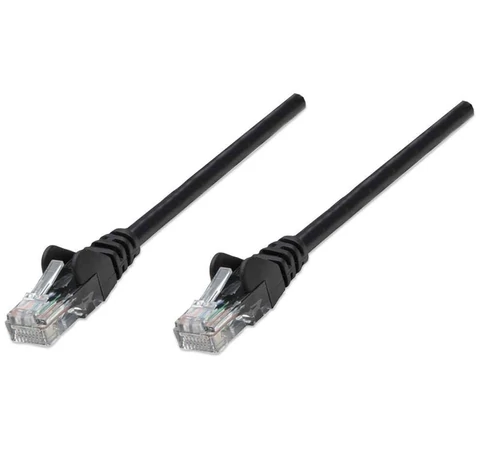 Intellinet 5m Cat6 hálózati kábel Fekete U/UTP (UTP)