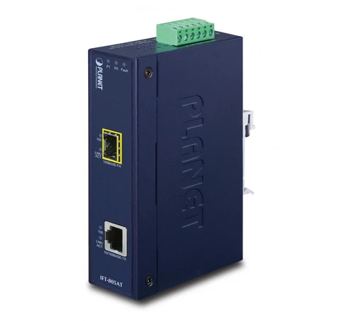 PLANET IFT-805AT hálózati média konverter 200 Mbit/s Kék