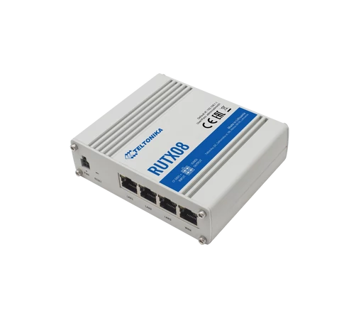 Teltonika RUTX08 vezetékes router Gigabit Ethernet Szürke