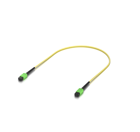 Ubiquiti UACC-OFC-SA-MPMP-0.5M-10 InfiniBand és száloptikai kábel 0,5 M MPO Sárga