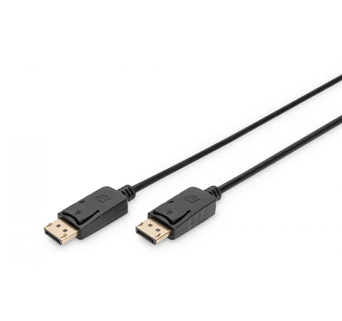 Digitus AK-340100-150-S DisplayPort kábel 15 M Fekete