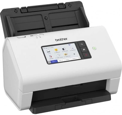 Brother ADS-4900W ADF + automatikus dokumentadagolós szkenner 600 x 600 DPI A4 Fekete, Fehér