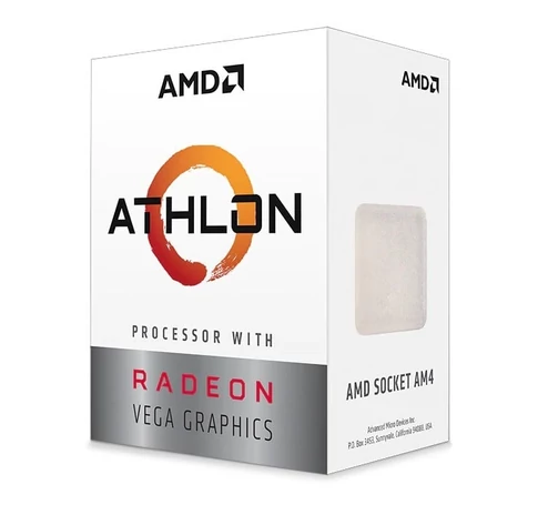 AMD Athlon 3000G processzor 3,5 GHz 4 MB L3 Doboz
