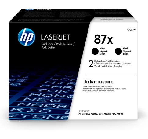 HP 87X eredeti toner - fekete (CF287XD)