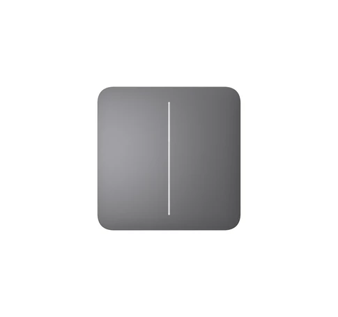 Ajax Systems 52150.144.GR SoloButton (2-gang) [55] - szürke