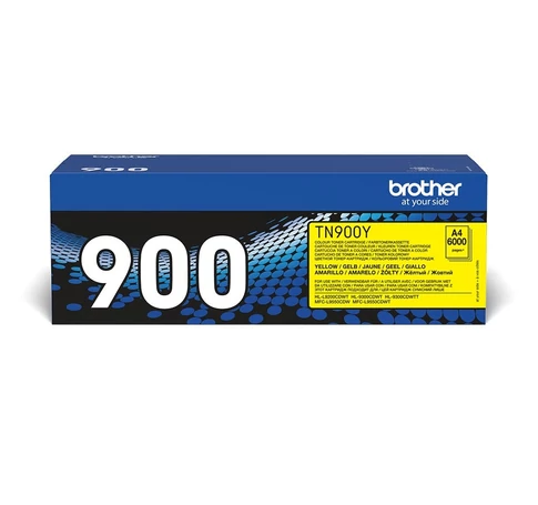 Brother TN-900Y festékkazetta 1 db Eredeti Sárga