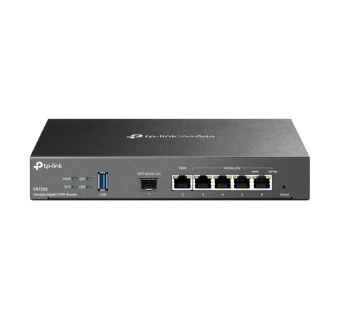 TP-Link ER7206 (TL-ER7206) vezetékes router Gigabit Ethernet Fekete