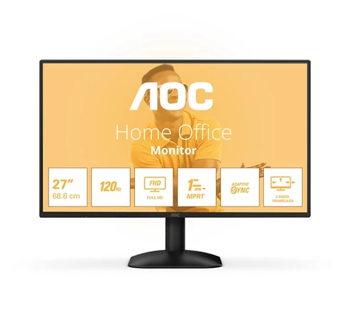 AOC IPS monitor 27" 27B31H, 1920x1080, 16:9, 300 cd/m2, 1ms, VGA/HDMI