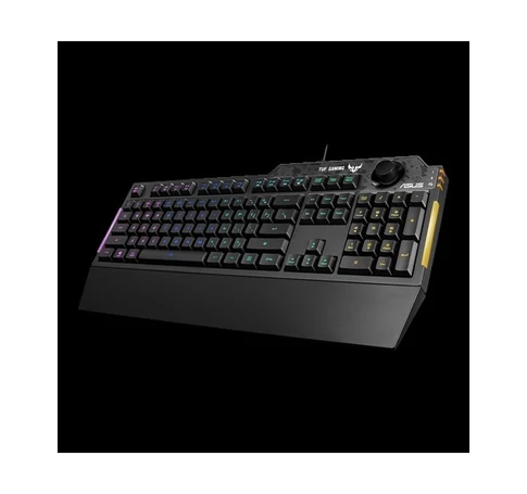 ASUS Vezetékes Billentyűzet TUF GAMING K1 USB, Fekete