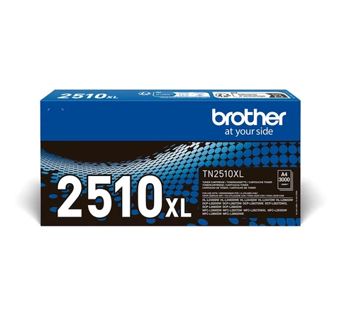 Brother TN-2510XL festékkazetta 1 db Eredeti Fekete