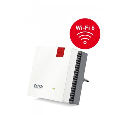 FRITZ!Repeater 1200 AX 3000 Mbit/s Ethernet/LAN csatlakozás Wi-Fi Fehér 1 dB
