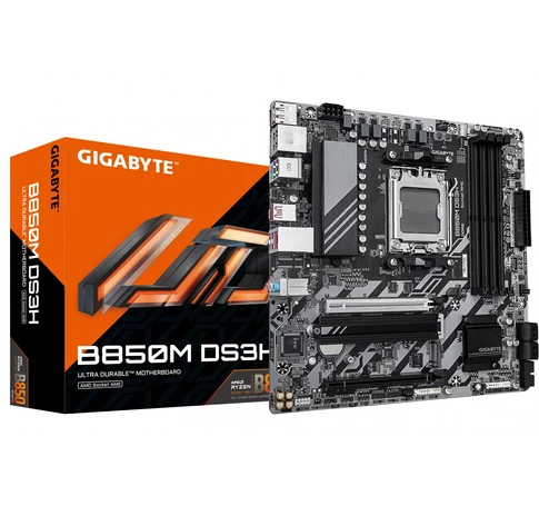 GIGABYTE B850M DS3H alaplap AMD B850 Socket AM5 Micro ATX