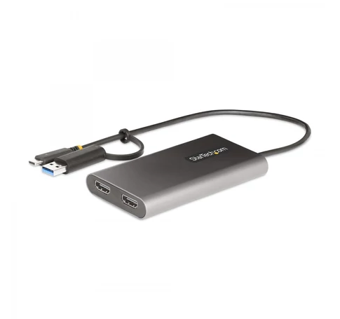 StarTech.com 109B-USBC-HDMI video digitalizáló adapter 3840 x 2160 pixelek Szürke