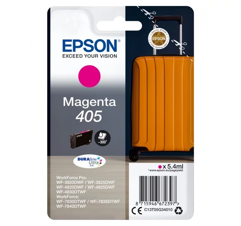 Epson 405 tintapatron 1 db Eredeti Standard teljesítmény Magenta