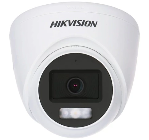 Hikvision DS-2CE78D0T-LFS(2.8mm) 2MP Okos Hybrid Fény Audio Fix Turret Kamera