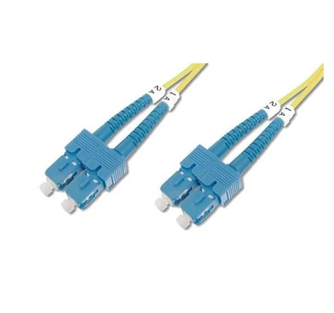 INTELLINET 302655 Intellinet Fiber optic patch cable SC-SC duplex 1m 9/125 OS2 singlemode