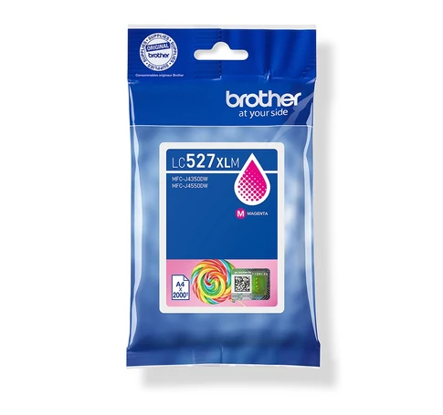 Brother LC527XLM tintapatron 1 db Eredeti Nagy (XL) kapacitású Magenta
