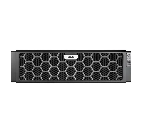 BCS BCS-P-NVR12816R-8KR 128-csatornás IP rögzítő HDMI 8K-val és 16 merevlemez támogatással