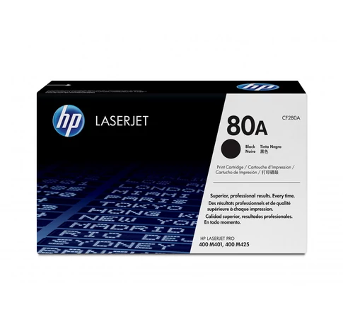 HP 80A Black Original LaserJet Toner Cartridge