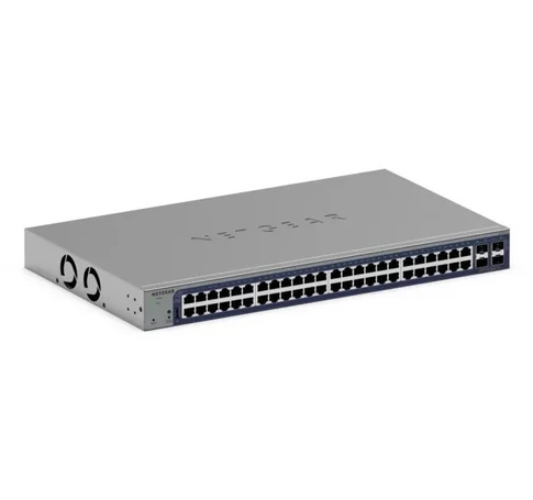 NETGEAR GS752TXUP Vezérelt Gigabit Ethernet (10/100/1000) Ethernet-áramellátás (PoE) támogatása 1U Szürke