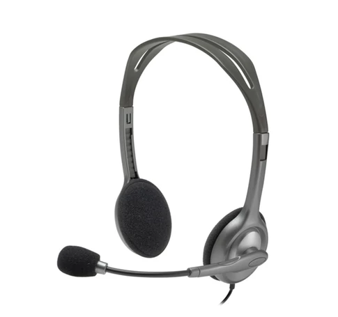 Logitech 981-000593 fejhallgató és headset Vezetékes Fejpánt Iroda/telefonos ügyfélközpont Fekete