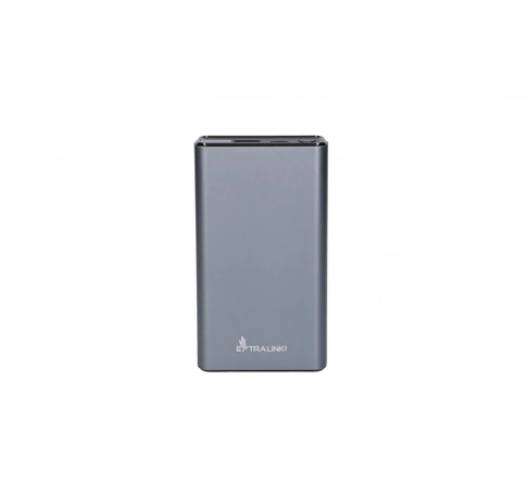 Extralink EPB-126 20000mAh Ezüst | Powerbank | Power bank, 45W PD, USB-C