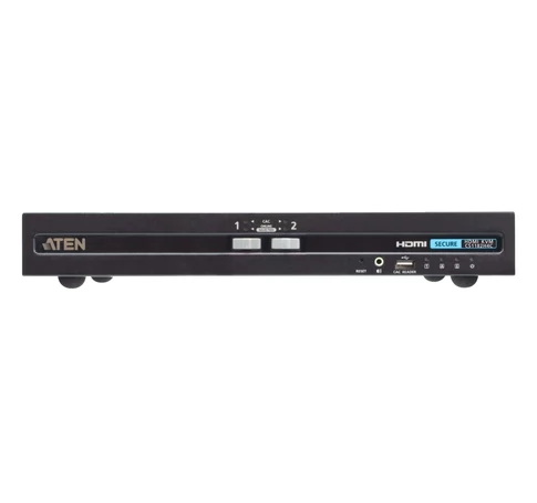 Aten CS1182H4C-AT-G 2P USB HDMI Single Kijelző PP4 BiztonságosKVM Switch with CAC