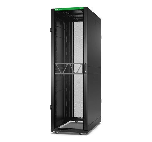 APC NetShelter SX Gen 2, 42U szerverrack ház 600mm x 1200mm oldalakkal, fekete