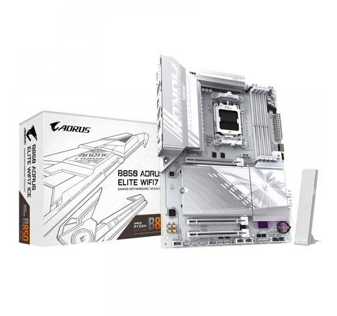 GIGABYTE B850 AORUS ELITE WIFI7 ICE AMD B850 Socket AM5 ATX