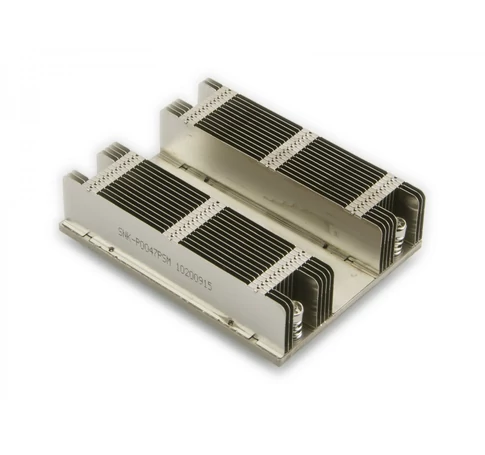 Supermicro SNK-P0047PSM számítógépes hűtőrendszer Processzor Hűtőborda/hűtő Fémes