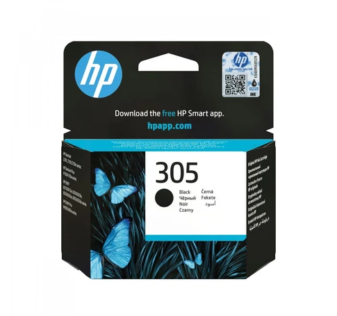 HP 305 Fekete Tintapatron 3YM61AE Azonnali Tinta