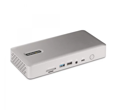 StarTech.com 132UE-TB4USB4DOCK dokkoló állomás és port replikátor Vezetékes Thunderbolt 4 Szürke