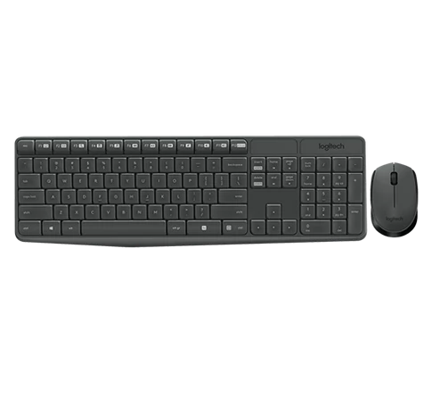 Logitech MK235HUFEKETE BILLENTYŰZET + EGÉR