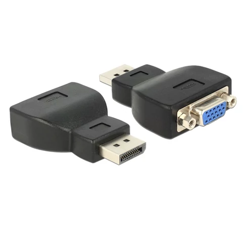 BLACKBIRD Átalakító Displayport 1.2 male to VGA female, fekete