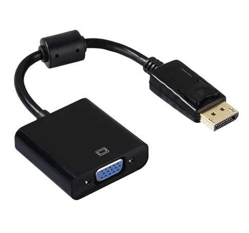 BLACKBIRD Átalakító Kábeles Displayport 1.2 male to VGA female, fekete