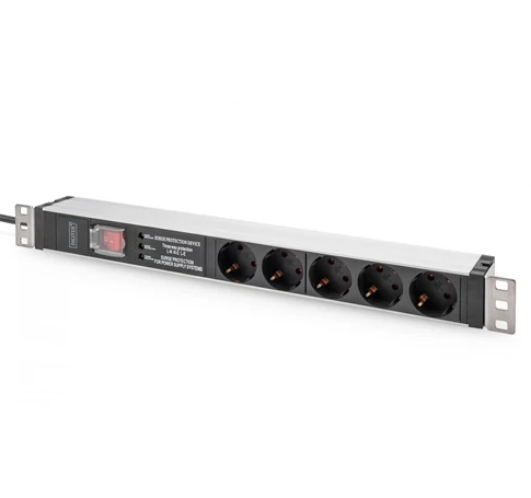 Digitus DN-95433 áramelosztó egység (PDU) 5 AC kimenet(ek) 1U