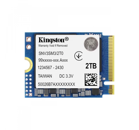 Kingston Technology NV3 2 TB M.2 PCI Express 4.0 NVMe 3D NAND
