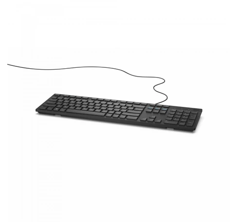 DELL KB216 billentyűzet USB QWERTY Brit angol Fekete