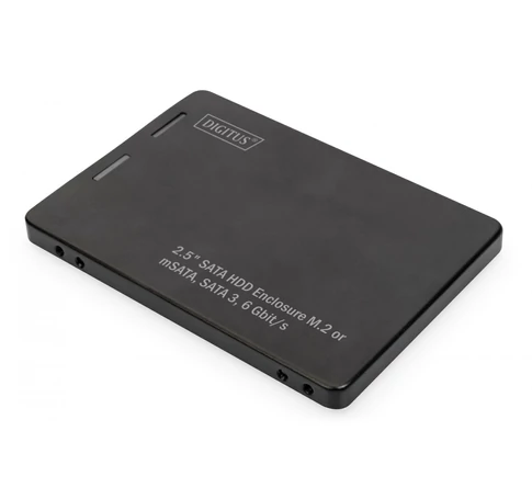 Digitus DA-71118 tárolóegység burkolat Külső SSD ház Fekete 2.5"
