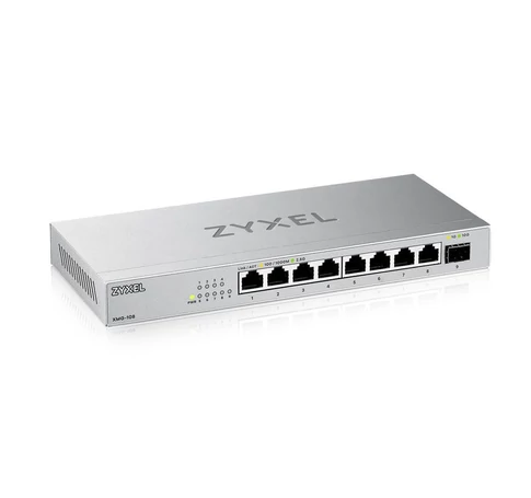 Zyxel XMG-108 Beállítást nem igénylő (unmanaged) 2.5G Ethernet (100/1000/2500) Ezüst