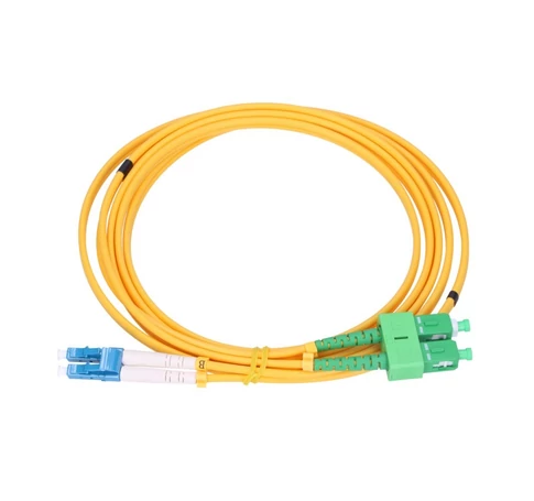 Extralink SC/APC-LC/PC | Patchcord | Egymódú, Duplex, 9/125um, 2mm, 1.5m