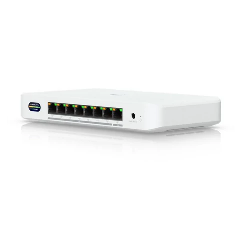 Ubiquiti UDB-Switch 2.5G Ethernet (100/1000/2500) Ethernet-áramellátás (PoE) támogatása Fehér