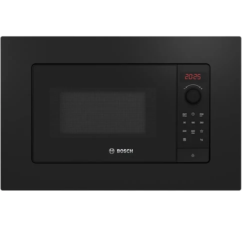 Bosch Serie 2 BFL623MB4 microwave Black Solo microwave Built-in 20 L 800 W