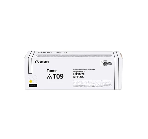 Canon TONER T09 Y festékkazetta 1 db Eredeti Sárga