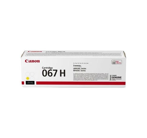 Canon 067H festékkazetta 1 db Eredeti Sárga
