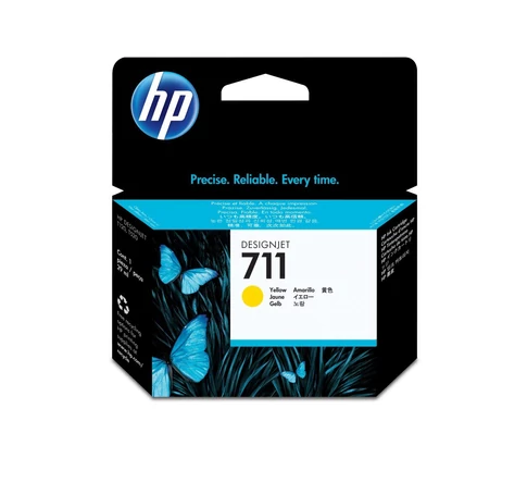 HP 711 29-ml Yellow DesignJet Ink Cartridge