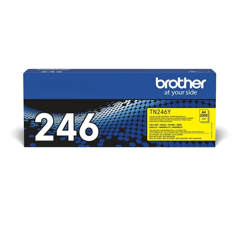 Brother TN-246Y festékkazetta 1 dB Eredeti Sárga
