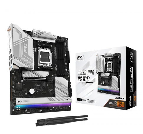 ASRock B850 PRO RS WIFI ATX Alaplap Wi-Fi 6E és DDR5 Támogatással